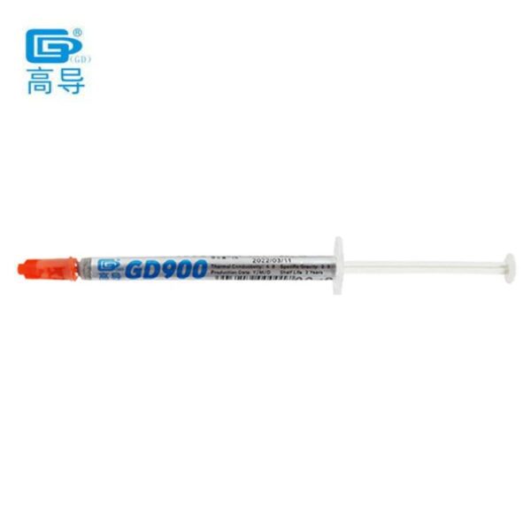 GD900 THERMAL PASTE 1g GREASE CONDUCTIVITY 4.8WM-K GRAY 18