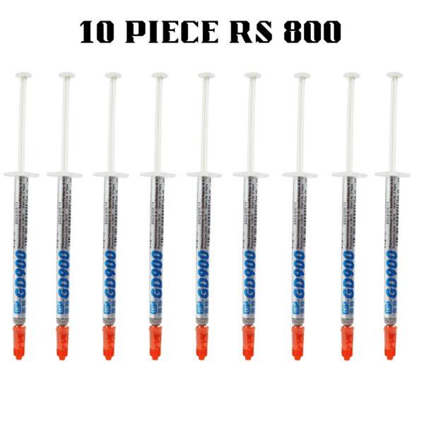 GD900 THERMAL PASTE 1g GREASE CONDUCTIVITY 4.8WM-K GRAY 21