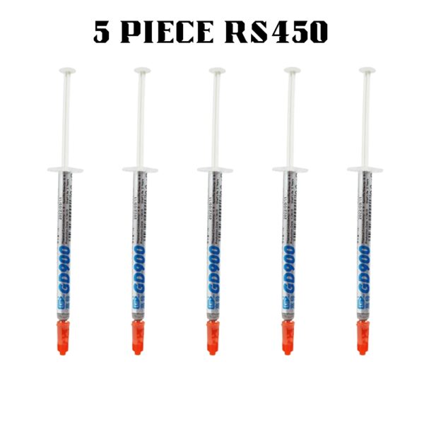 GD900 THERMAL PASTE 1g GREASE CONDUCTIVITY 4.8WM-K GRAY 22