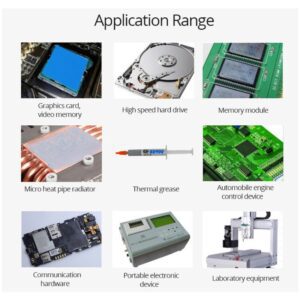 GD900 THERMAL PASTE 3g GREASE CONDUCTIVITY 4.8WM-K GRAY 15