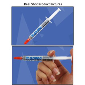 GD900 THERMAL PASTE 3g GREASE CONDUCTIVITY 4.8WM-K GRAY 8