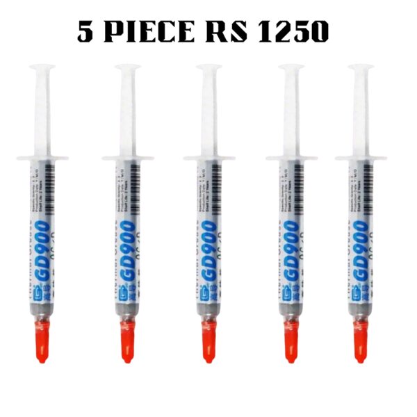 GD900 THERMAL PASTE 3g GREASE CONDUCTIVITY 4.8WM-K GRAY 9