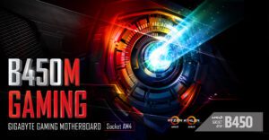 GIGABYTE B450 RYZEN MOTHERBOARD MICRO ATX NEW BOX PACKED 1122 (1)