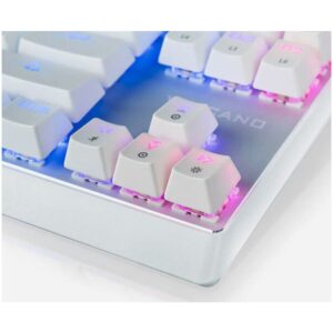MODECOM VOLCANO RGB GAMiNG MECHANiCAL KEYBOARD BROWN SW WHT 101 (5)