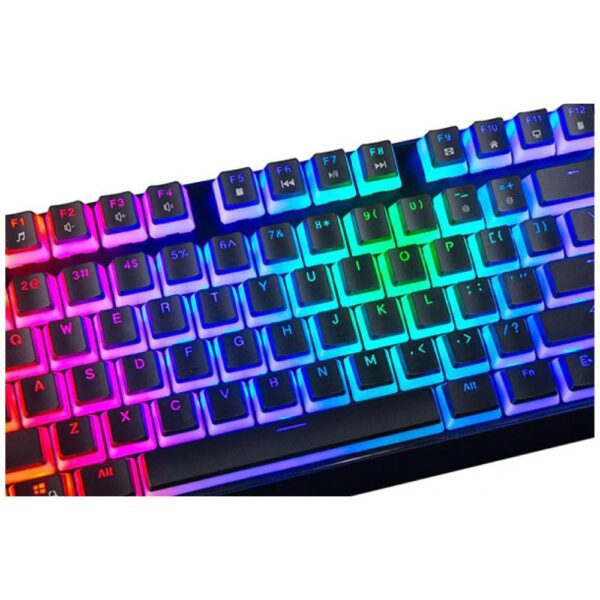 MODECOM VOLCANO RGB GAMiNG MECHANiCAL KEYBOARD PUDDiNG EDT black (10)