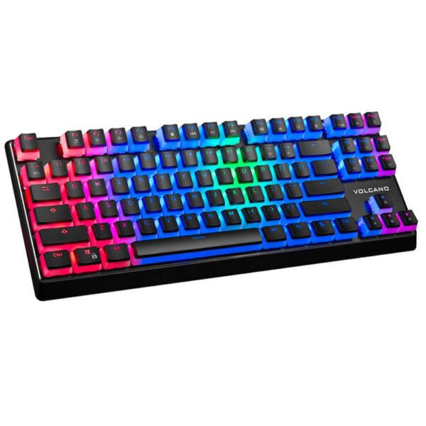 MODECOM VOLCANO RGB GAMiNG MECHANiCAL KEYBOARD PUDDiNG EDT black (2)