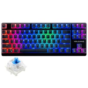 MODECOM VOLCANO RGB GAMiNG MECHANiCAL KEYBOARD PUDDiNG EDT black (7)