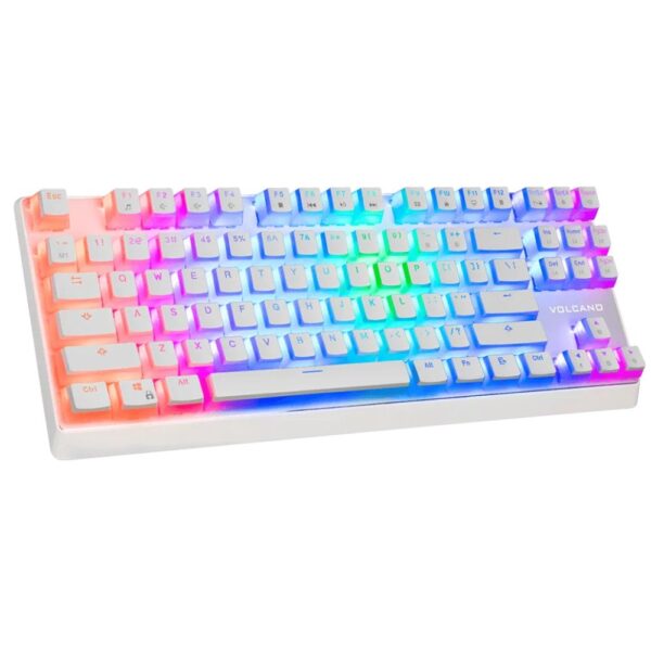 MODECOM VOLCANO RGB GAMiNG MECHANiCAL KEYBOARD PUDDiNG EDT white 2 (9)