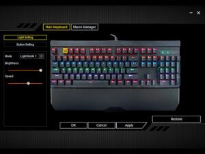 SVEN KB-G9500 RGB MECHANiCAL GAMiNG KEYBOARD BLUE SWiTCH 12