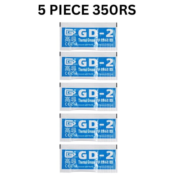 GD-2 THERMAL PASTE 0.5g GREASE CONDUCTIVITY 7.5WM-K GRAY 3