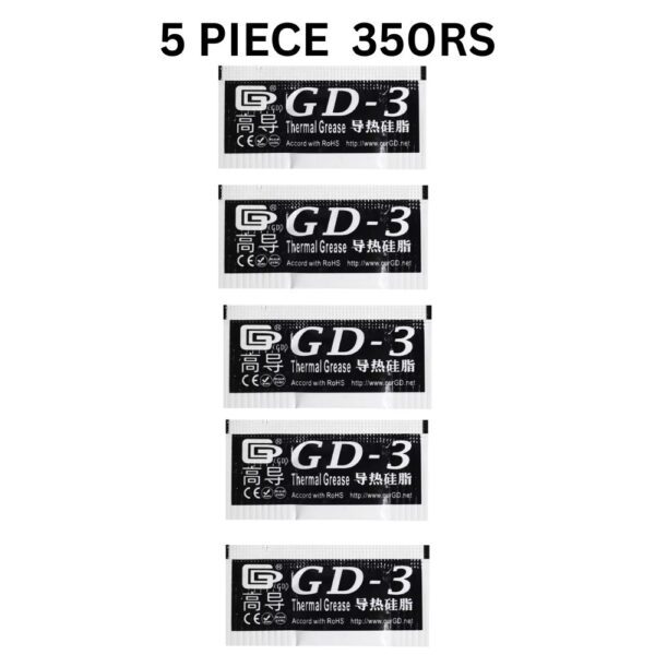 GD-3 THERMAL PASTE 0.5g GREASE CONDUCTIVITY 7.5WM-K GRAY 2
