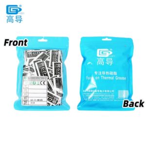 GD-3 THERMAL PASTE 0.5g GREASE CONDUCTIVITY 7.5WM-K GRAY 6