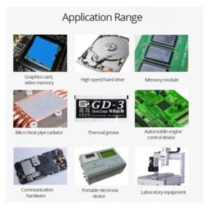 GD-3 THERMAL PASTE 0.5g GREASE CONDUCTIVITY 7.5WM-K GRAY 8