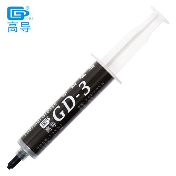 GD-3 THERMAL PASTE 30g GREASE CONDUCTIVITY 7.5WM-K GRAY 8