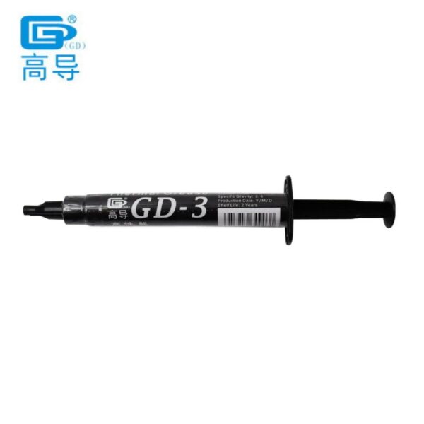 GD-3 THERMAL PASTE 3g GREASE CONDUCTIVITY 7.5WM-K GRAY 11
