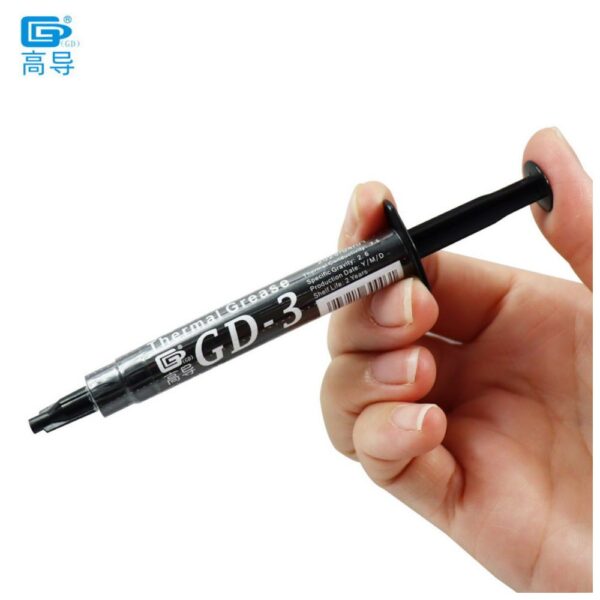 GD-3 THERMAL PASTE 3g GREASE CONDUCTIVITY 7.5WM-K GRAY 15