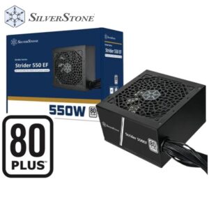 SiLVERSTONE POWER SUPPLY 550W STRiDER 550 EF 80 PLUS ATX PSU 4
