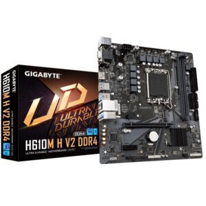 12/13/14th GEN H610 MOTHERBOARD GiGABYTE H610M H V2 DDR4 6