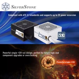 SiLVERSTONE POWER SUPPLY 650W ATTiS 650R 80 PLUS Bronze PSU 16