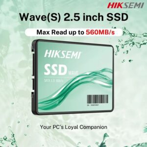 128GB SSD HiKSEMi WAVE 2.5 SATA NEW WiTH 1 YEAR WARRANTY 5