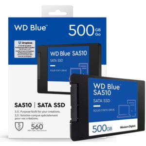 500GB SSD WD BLUE SA510 2.5 SATA III WiTH 1 YEAR WARRANTY 2
