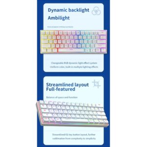 LANGTU G1000 RGB WiRELESS MECHANiCAL KEYBOARD BLUE SWITCH WH 101 (6)