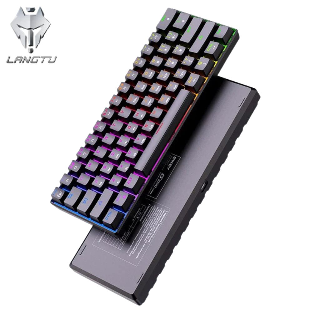 LANGTU G1000 RGB WiRELESS MECHANiCAL KEYBOARD BROWN AND BLACK SW 101 (7)