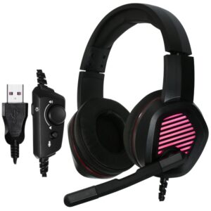 STORM PRO V2 USB 7.1 GAMiNG HEADSET NOiSE CANCELLATION MiC
