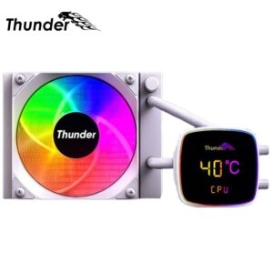 THUNDER ARCTiC AiO CPU LiQUiD COOLER 120mm WHiTE TRC-DG1201 101