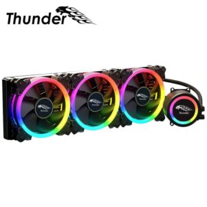 THUNDER BORA AiO CPU LiQUiD COOLER 360mm BLACK TRC-360 110 (3)