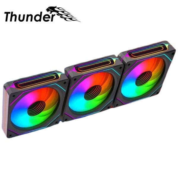 THUNDER FLURRY iNFiNiTY ARGB FAN TCS-i27B Black (3 Fans KiT)