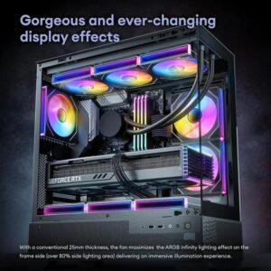 THUNDER MARiN iNFiNiTY ARGB FAN TCS-i36B Black (3 Fans KiT) 11 (15)