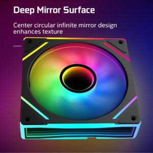 THUNDER MARiN iNFiNiTY ARGB FAN TCS-i36B Black (3 Fans KiT) 11 (16)