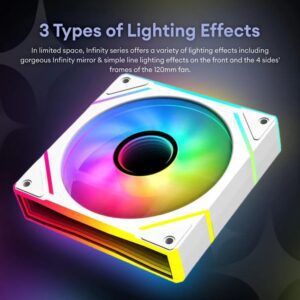 THUNDER MARiN iNFiNiTY ARGB FAN TCS-i36W White (3 Fans KiT) 114 (10)