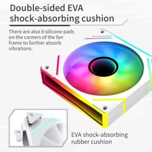 THUNDER MARiN iNFiNiTY ARGB FAN TCS-i36W White (3 Fans KiT) 114 (13)