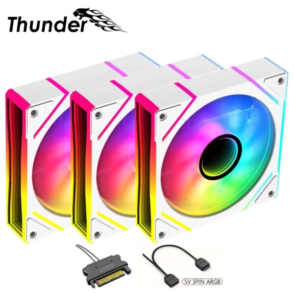 THUNDER MARiN iNFiNiTY ARGB FAN TCS-i36W White (3 Fans KiT)
