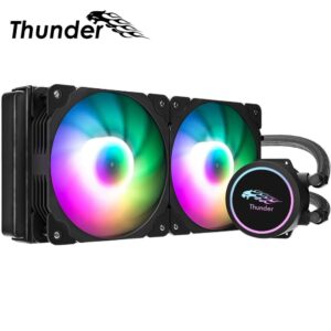 THUNDER MiSTRAL AiO CPU LiQUiD COOLER 240mm BLACK TRC-240 1 (1)