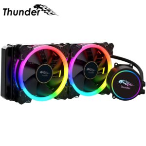 THUNDER MiSTRAL AiO CPU LiQUiD COOLER 240mm BLACK TRC-240 1 (3)