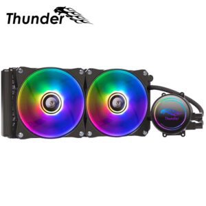 THUNDER MiSTRAL AiO CPU LiQUiD COOLER 240mm BLACK TRC-240 1 (5)
