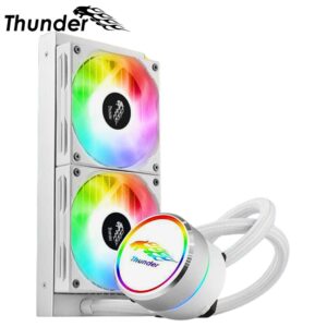 THUNDER MiSTRAL AiO CPU LiQUiD COOLER 240mm WHiTE TRC-240 111 (2)