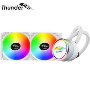 THUNDER MiSTRAL AiO CPU LiQUiD COOLER 240mm WHiTE TRC-240 1110