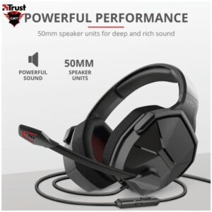TRUST GAMiNG HEADSET GXT 4371 WARD WiTH NOiSE CANCELING MiC 11