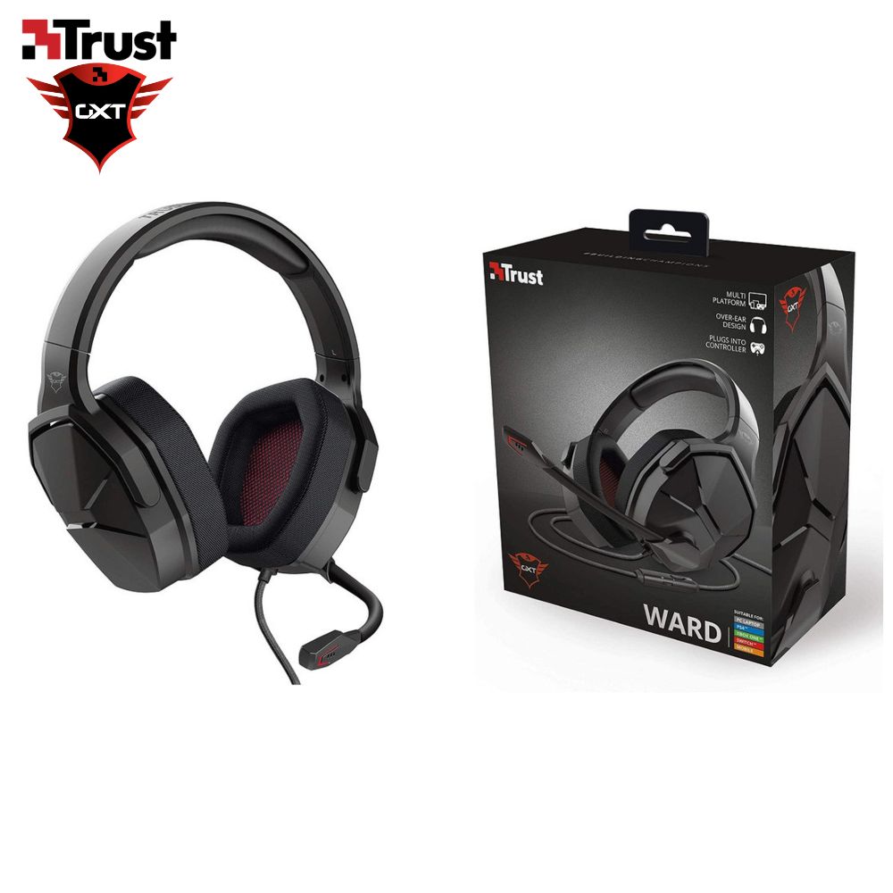 TRUST GAMiNG HEADSET GXT 4371 WARD WiTH NOiSE CANCELING MiC 2