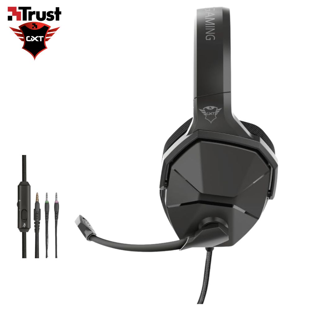 TRUST GAMiNG HEADSET GXT 4371 WARD WiTH NOiSE CANCELING MiC 5