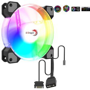 eDRAGON CHINOOK ARGB FAN KiT EDC-1530 (Pack of 3 Fans) 1 (6)