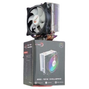 eDRAGON CHillSPiKE RGB CPU COOLER 4 COPPER HEAT PiPE EDC1512 (1)