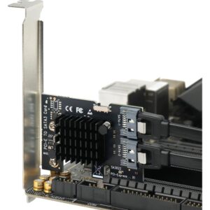 2 PORT SATA CARD PCIe 3.0 6Gbps CONTROLLER EXPANSION CARD 101 (6)