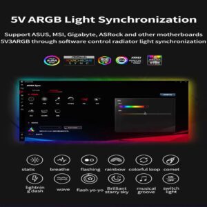 VORTEX ENiGMA iNFiNiTY ARGB FAN WITH REMOTE & HUB 3 Fan KiT 1 (3)