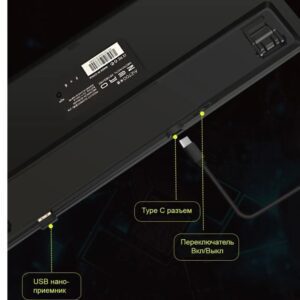 MeTOO ZERO X78 RGB WiRELESS & BLUETOOTH MECHANiCAL KEYBOARD 1