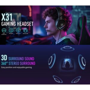 ONiKUMA X31 RGB STEREO GAMiNG HEADPHONE NOiSE CANCELiNG MiC (12)